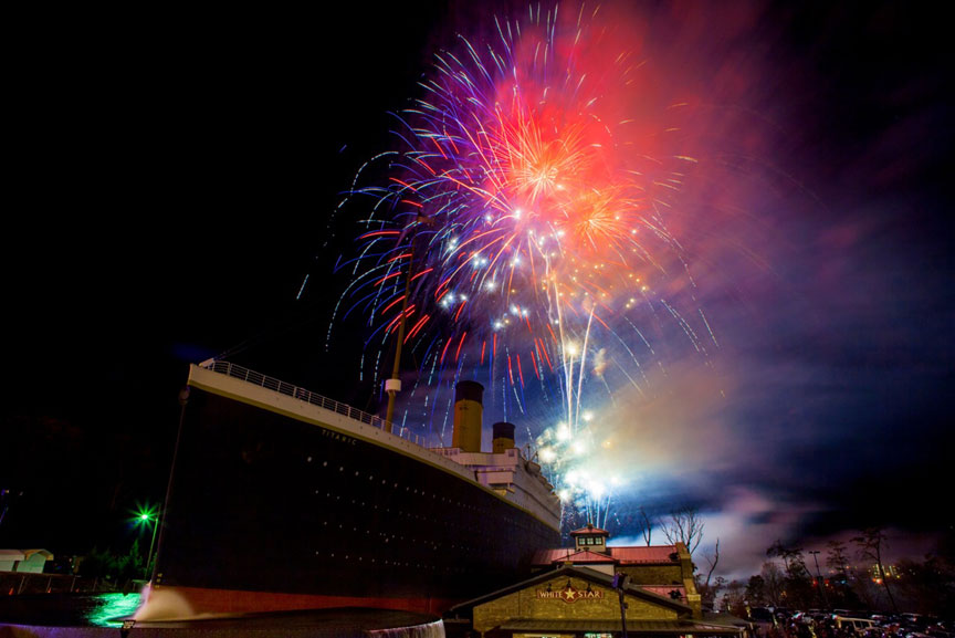 Titanic Firework Show blog image #3